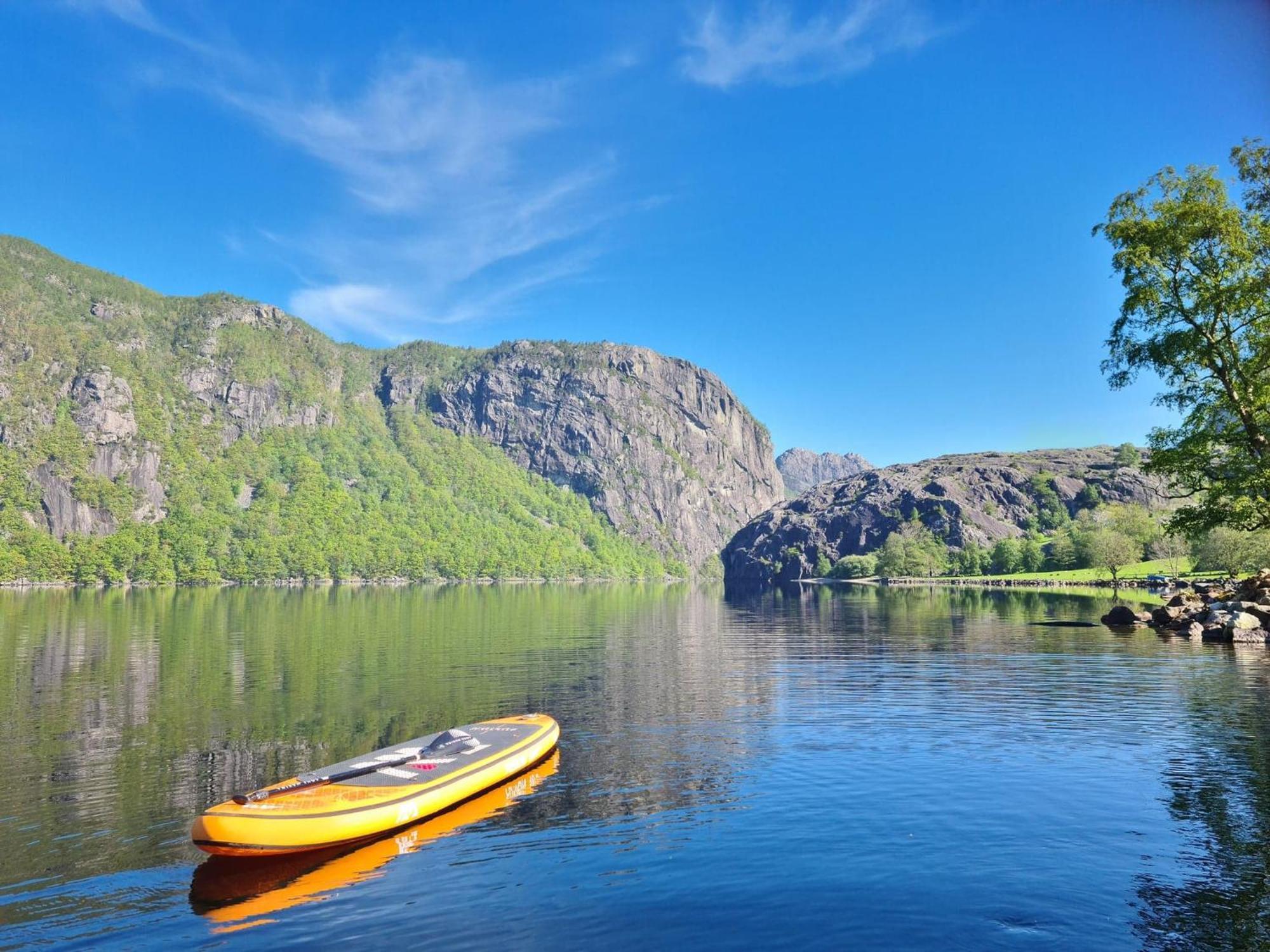 Hytte Ved Preikestolen Forsand Buitenkant foto