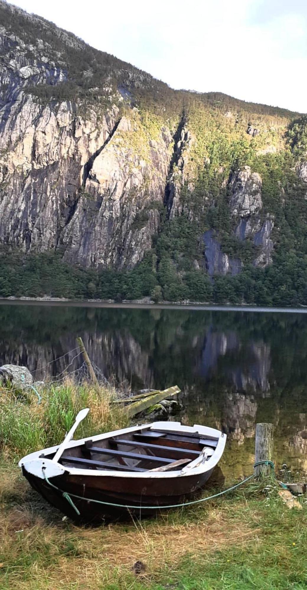 Hytte Ved Preikestolen Forsand Buitenkant foto