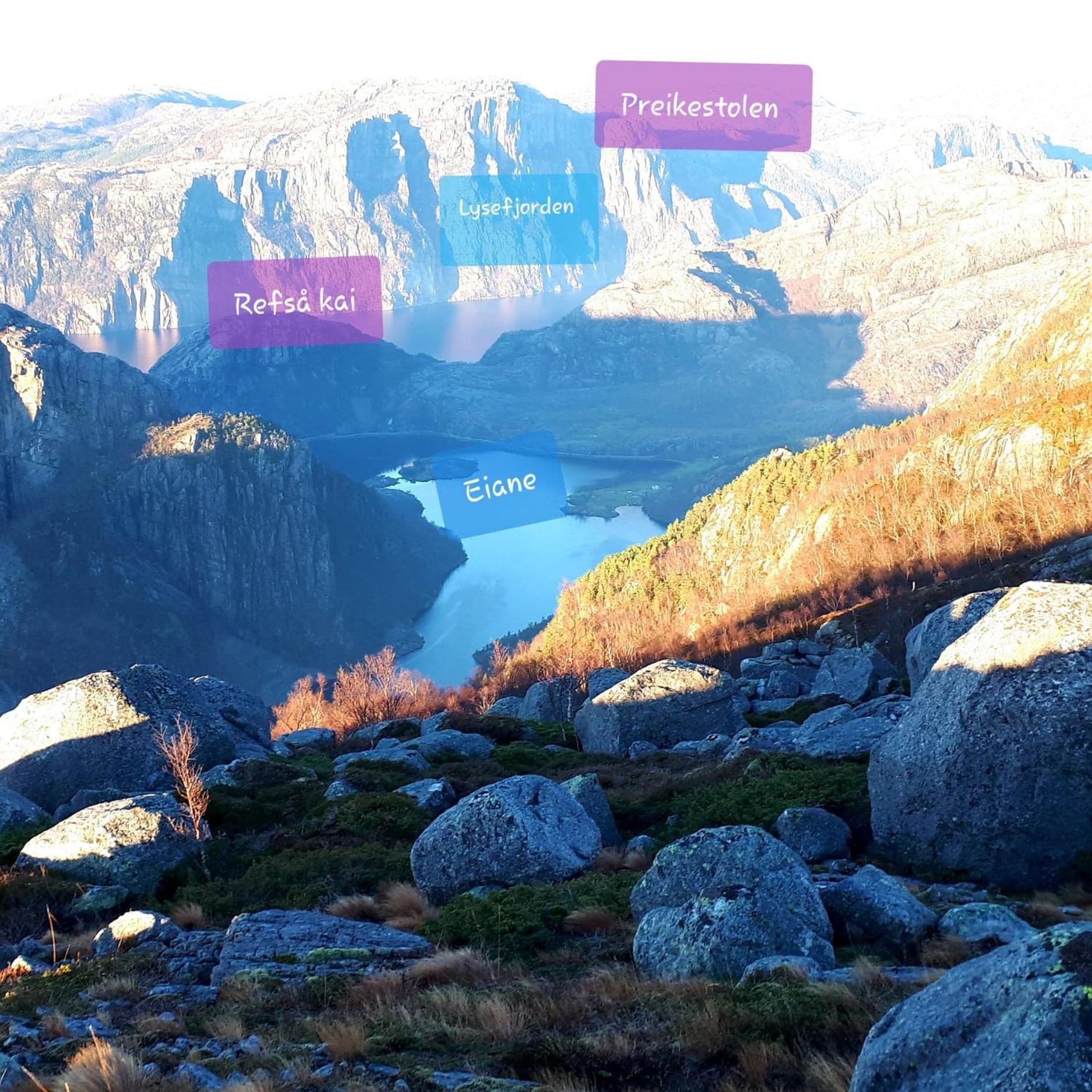 Hytte Ved Preikestolen Forsand Buitenkant foto