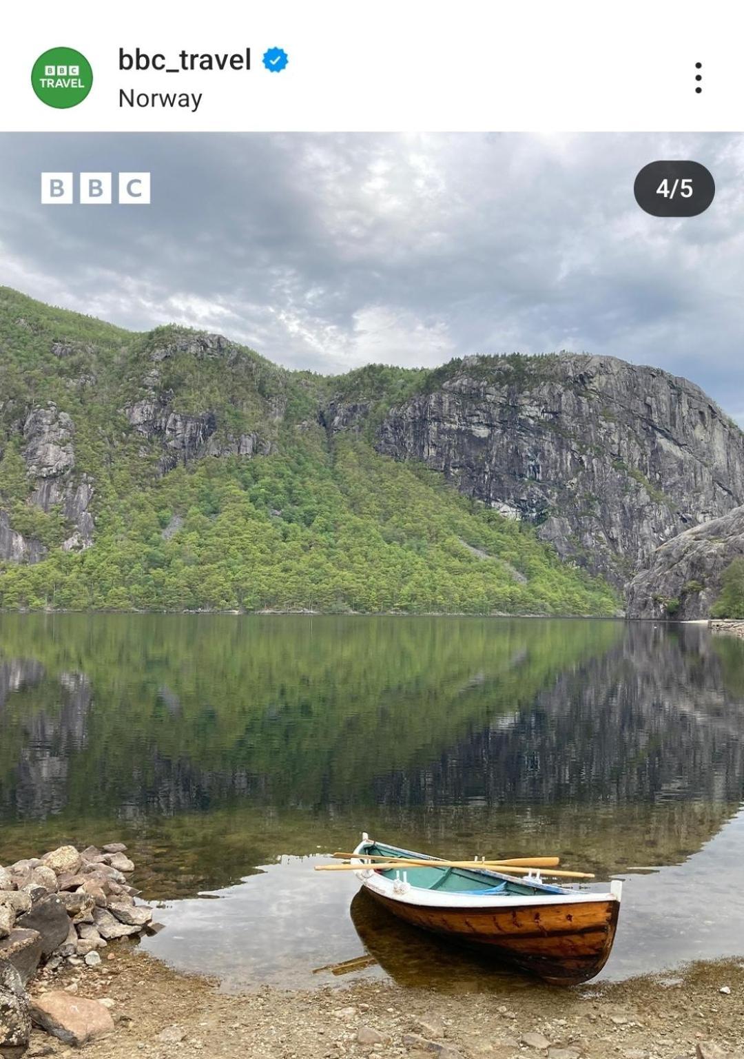 Hytte Ved Preikestolen Forsand Buitenkant foto