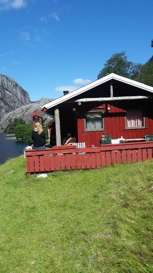 Hytte Ved Preikestolen Forsand Buitenkant foto